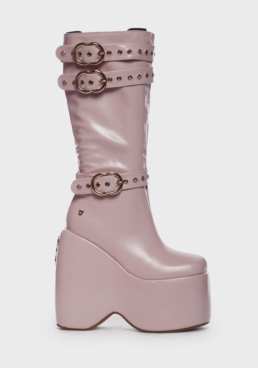 Speak Your Mind Platform Boots,New Products : American Fashion Style Bags On Sale Speak Your Mind Platform Boots,New Products : American Fashion Style Bags On Sale