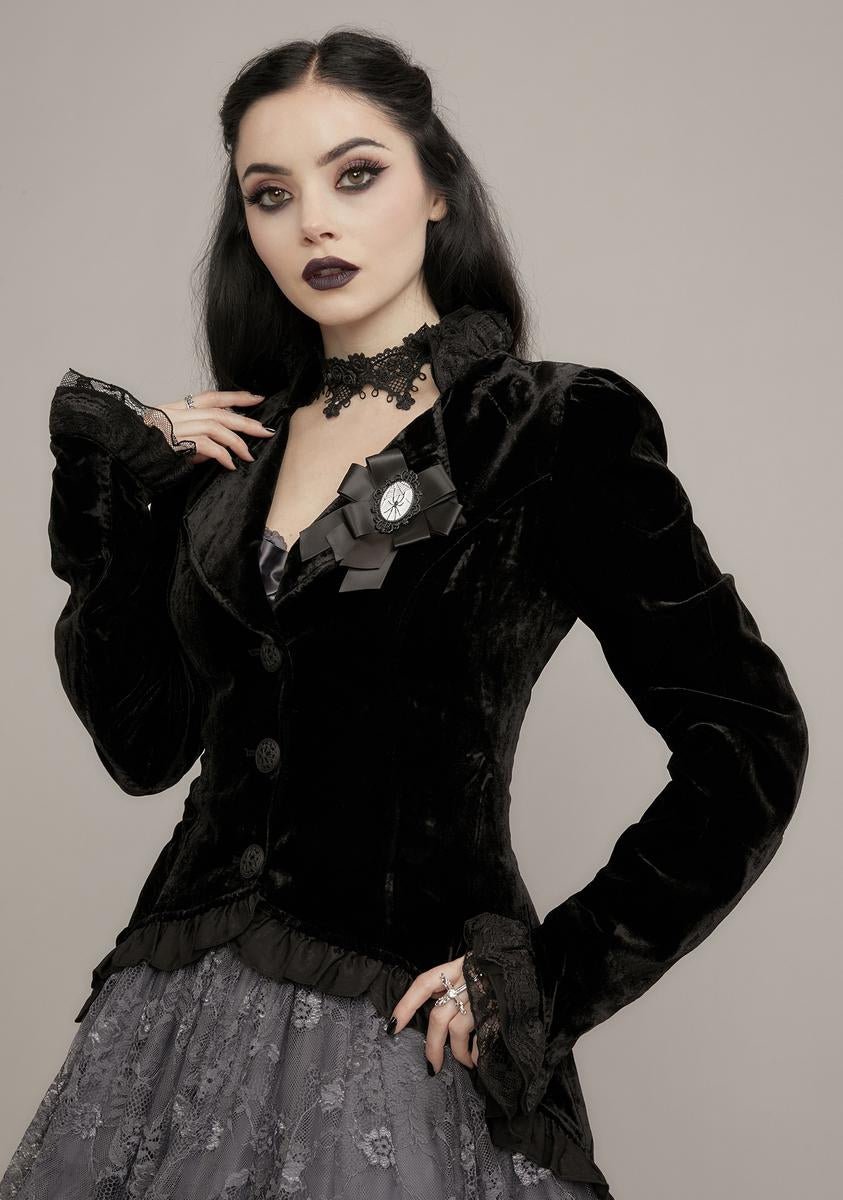 Toxic Allure Velvet Jacket Widow,Specials : American Fashion Style Bags On Sale Toxic Allure Velvet Jacket Widow,Specials : American Fashion Style Bags On Sale
