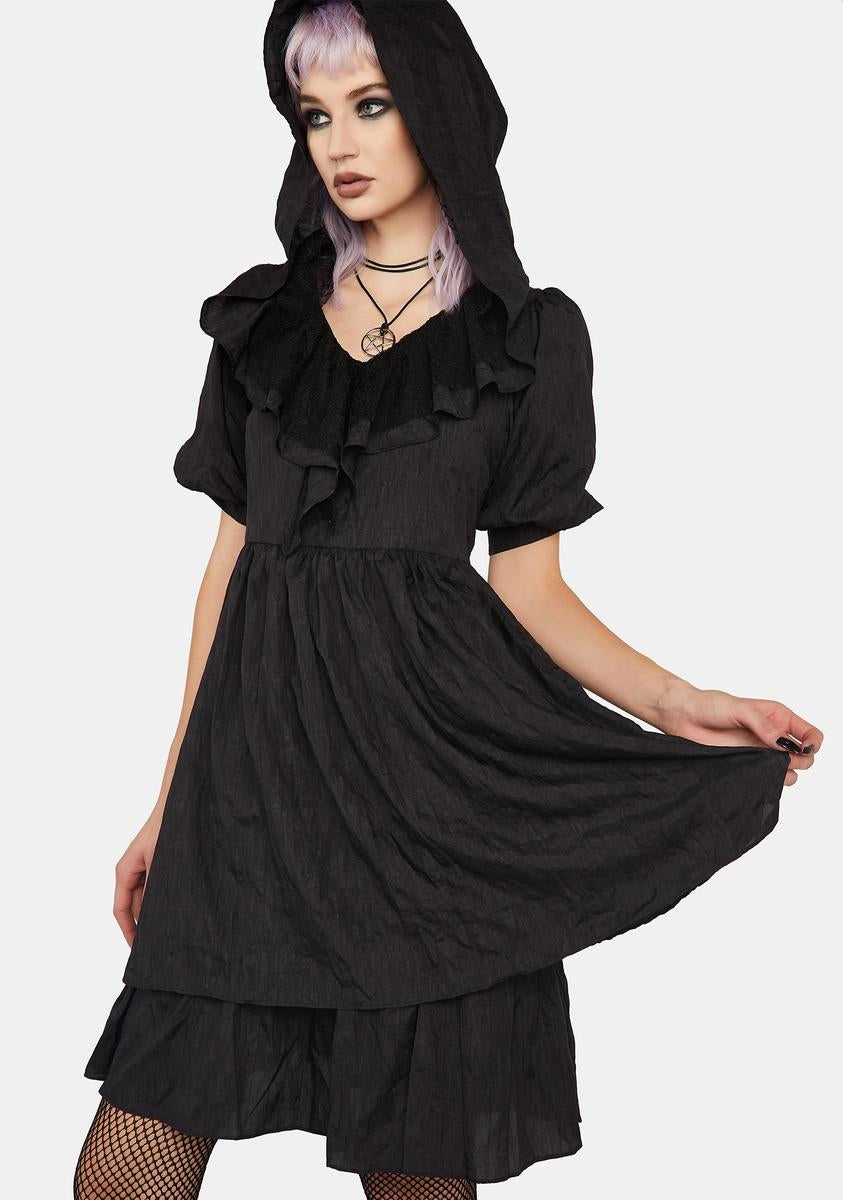 Dark Witch Lovely Ruffle Collar Loose Dress Punk Rave,New Products : American Fashion Style Bags On Sale Dark Witch Lovely Ruffle Collar Loose Dress Punk Rave,New Products : American Fashion Style Bags On Sale