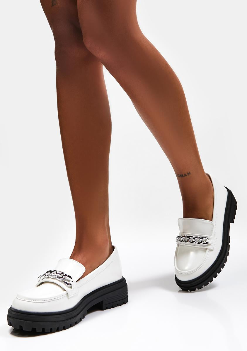 Angel Chained In Time Platform Oxfords,All Products : American Fashion Style Bags On Sale