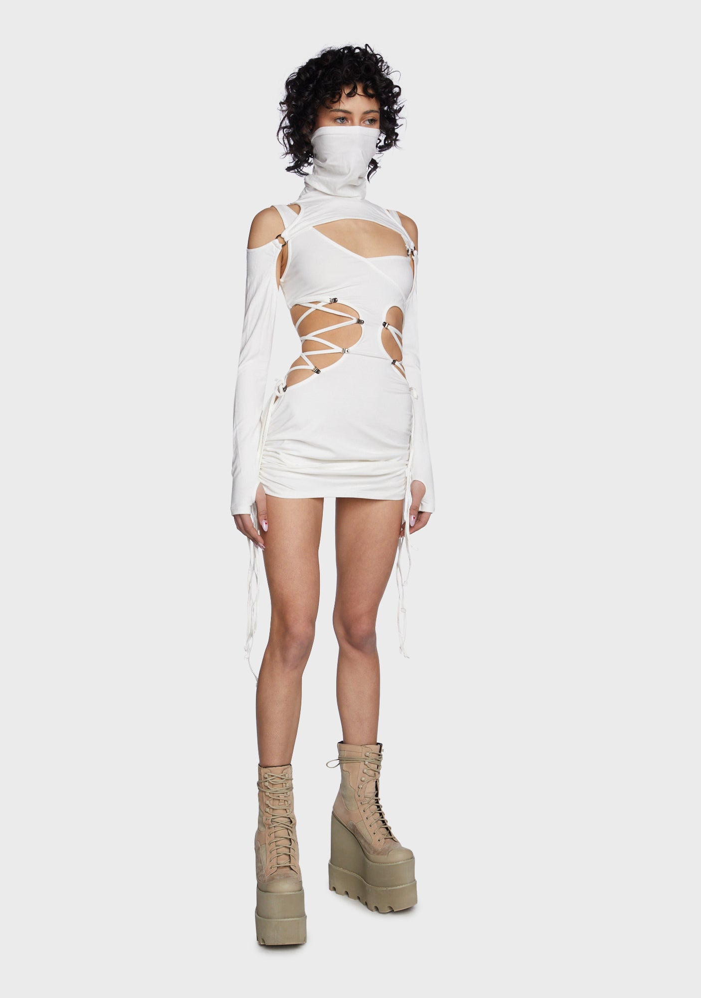 lace tulip dress ELLIATT Stella Tulip Mini Dress – South Boutique main image 0