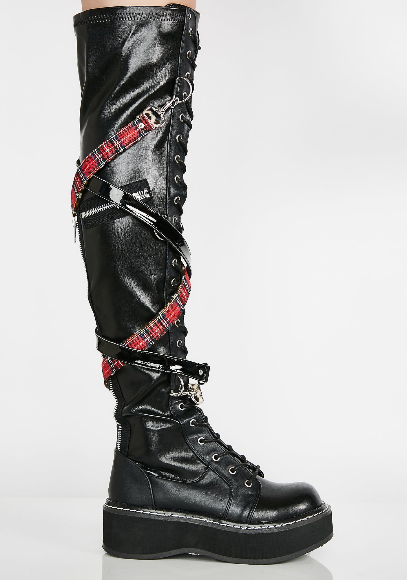 Demonia EMILY-352-PT Knee Boot main image 1