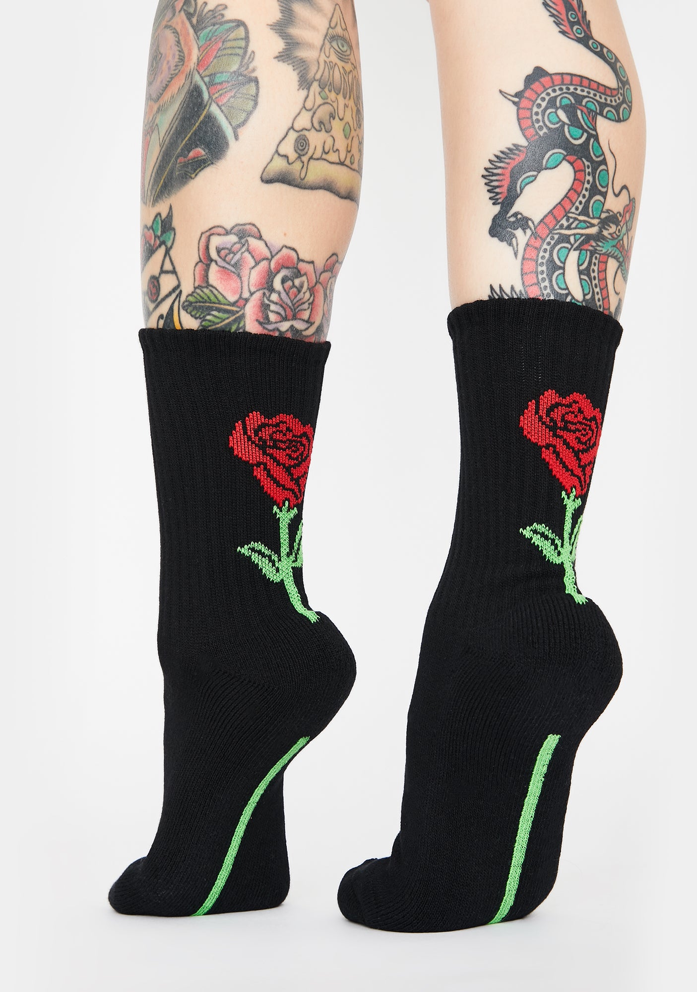 Rose Among The Thorns Socks – Dolls Kill