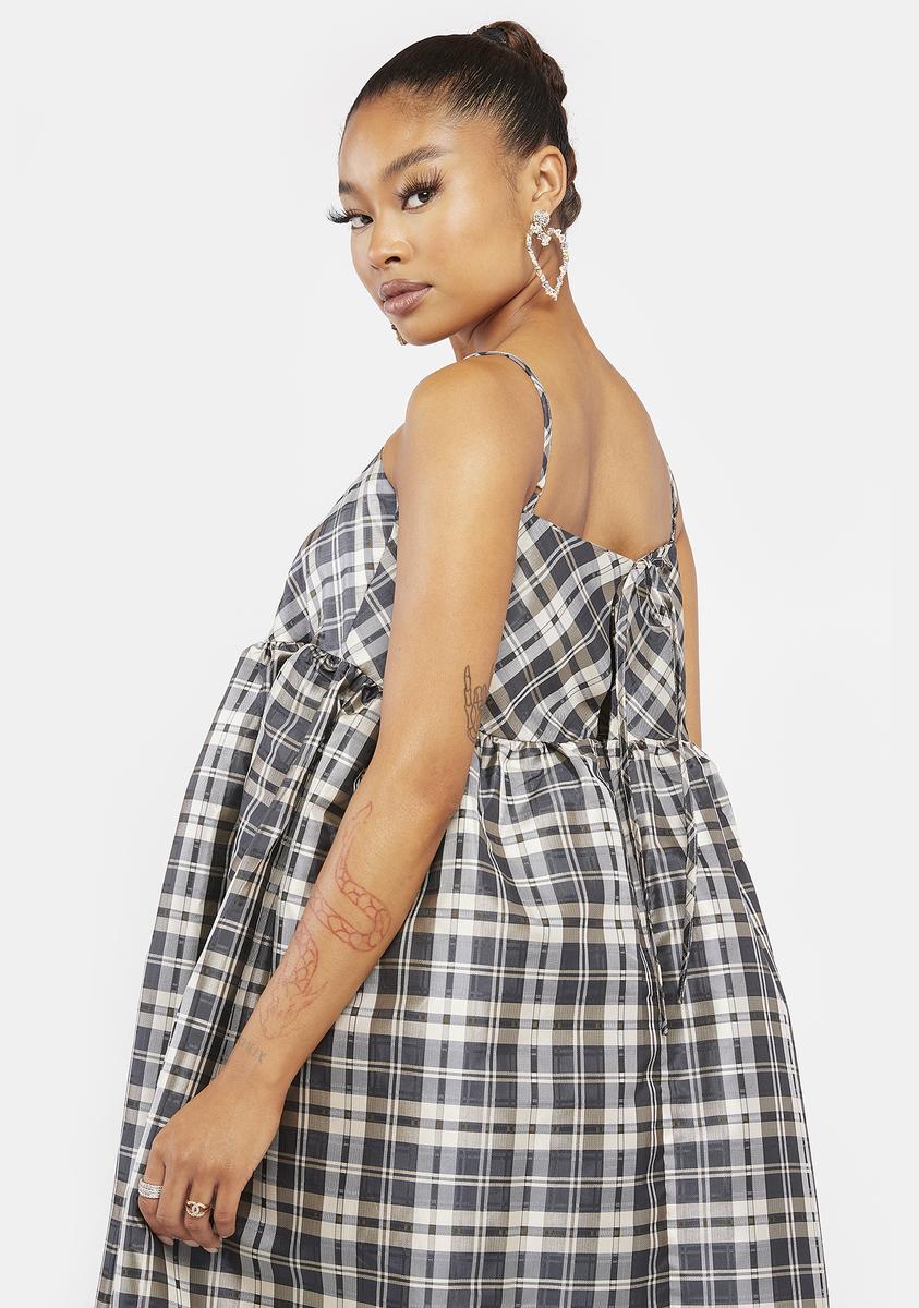 Sister Jane Cosmic Check Midi Dress – Dolls Kill