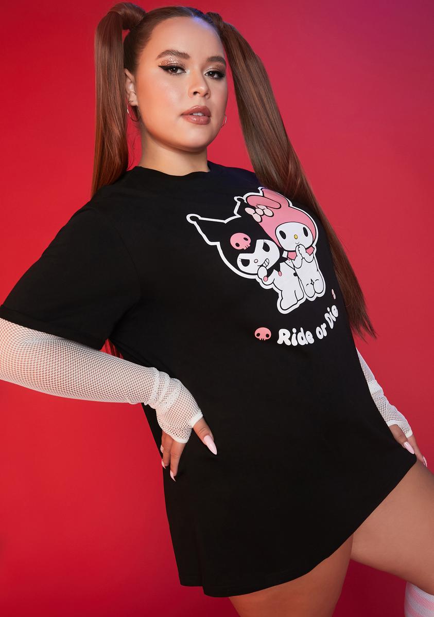 Dolls Kill x Hello Kitty Kuromi Roller Skates 9