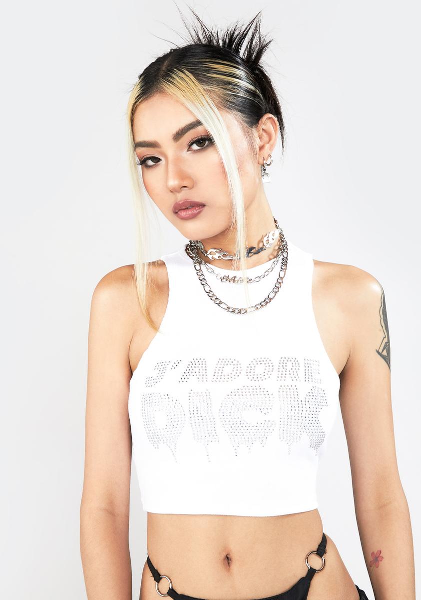 J´adore Dick Rhinestone Tank Top Namilia,Specials : American Fashion Style Bags On Sale J´adore Dick Rhinestone Tank Top Namilia,Specials : American Fashion Style Bags On Sale