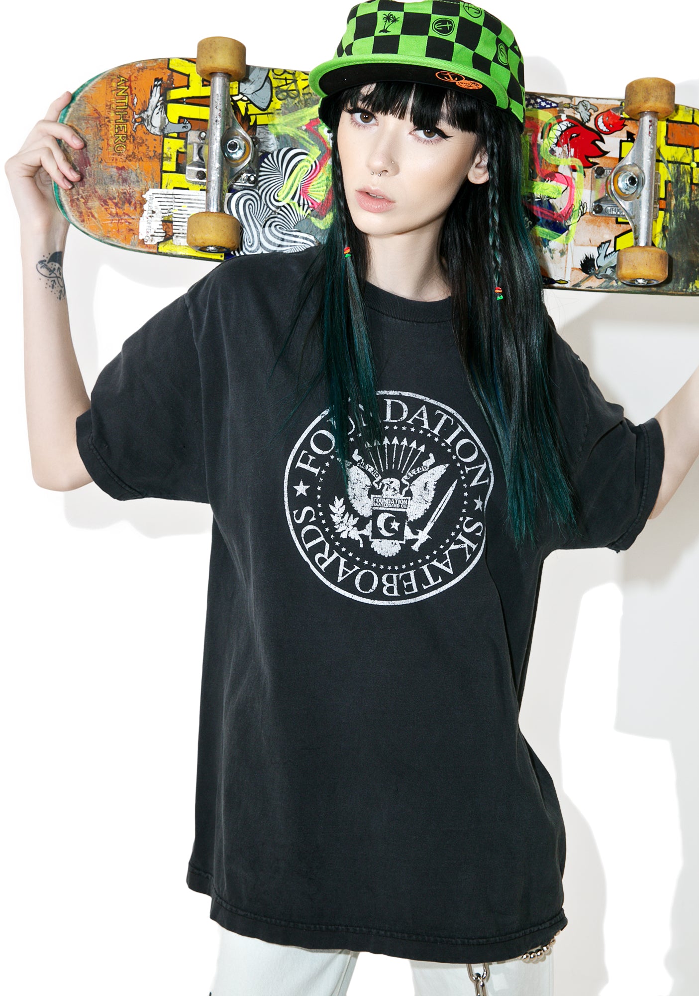 Vintage Foundation Skateboards Tee – Dolls Kill
