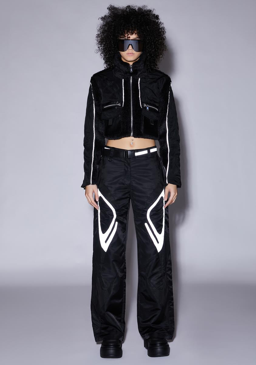 Future Couture Reflective Pants Poster Grl,New Products : American Fashion Style Bags On Sale