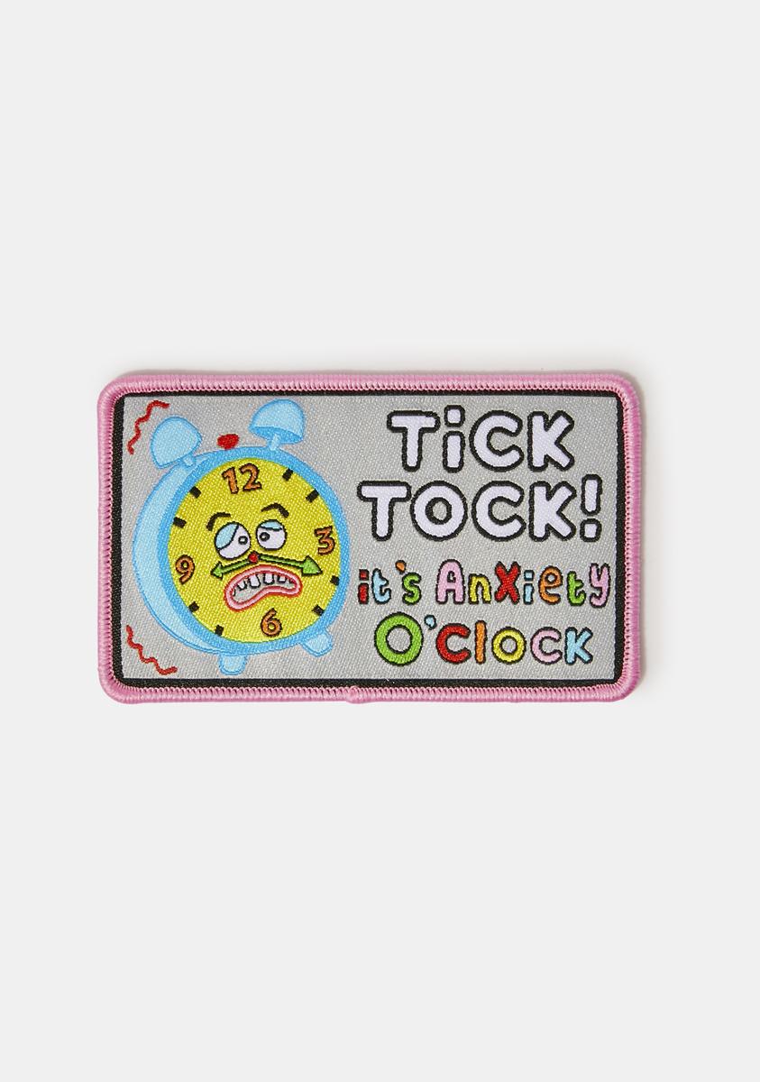 Church of Rainbowology Clock Patch - Gray – Dolls Kill