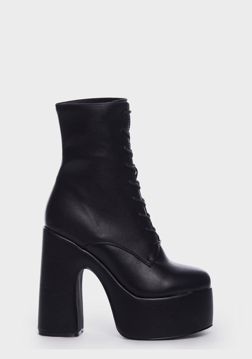 Adelyn Platform Boots AZALEA WANG,All Products : American Fashion Style Bags On Sale