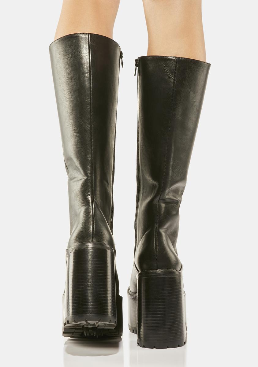 Miles To Go Platform Boots