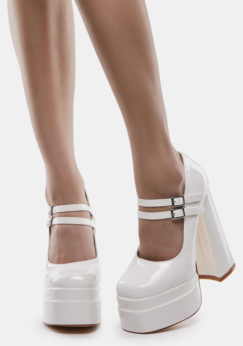 pleaser platform mary janes