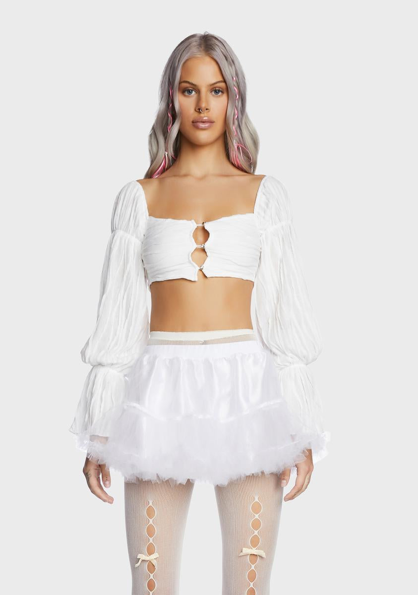 Angel Leaps And Bounds Crop Top,All Products : American Fashion Style Bags On Sale