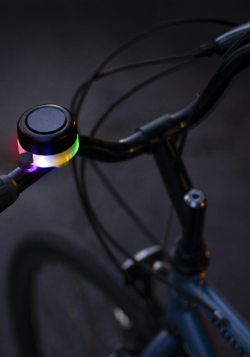 Brightz Light Up Bike Bell Black Dolls Kill