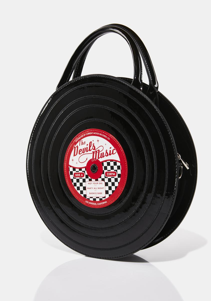 vinyl record purse