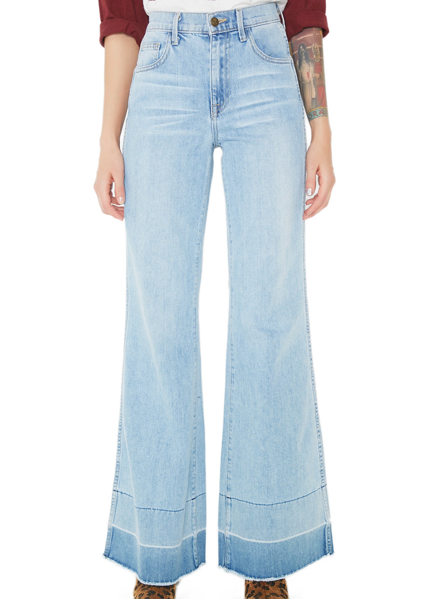 Shields Flare Jeans – Dolls Kill