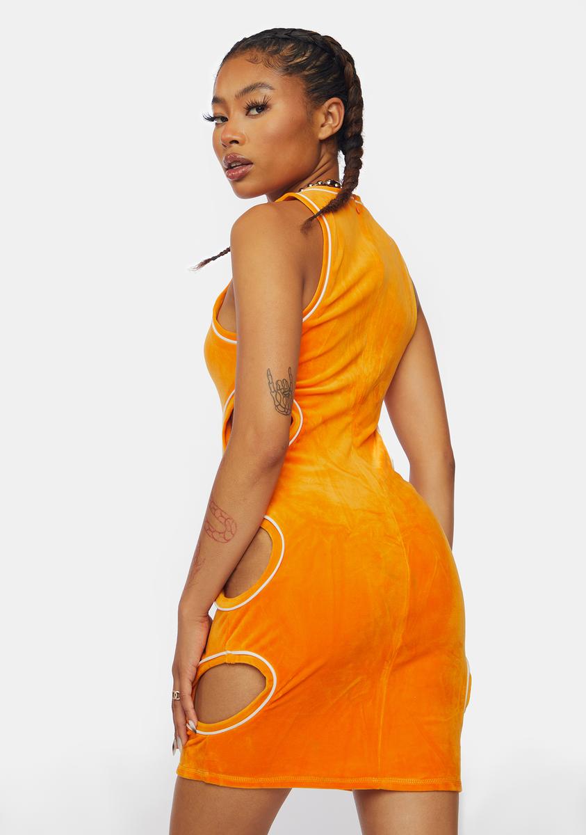 Multi Side Cutout Bodycon Mini Dress