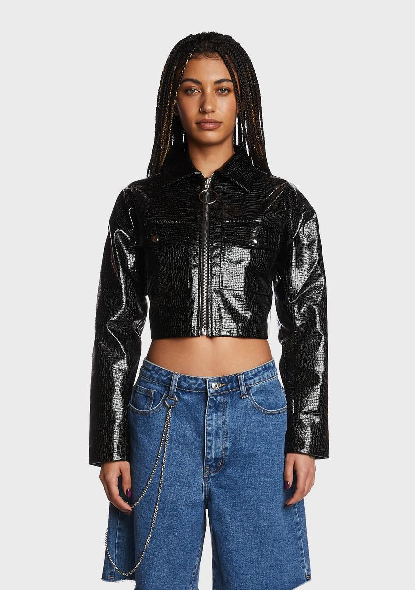 Noir Lethal Cherry Patent Jacket,New Products : American Fashion Style Bags On Sale Noir Lethal Cherry Patent Jacket,New Products : American Fashion Style Bags On Sale
