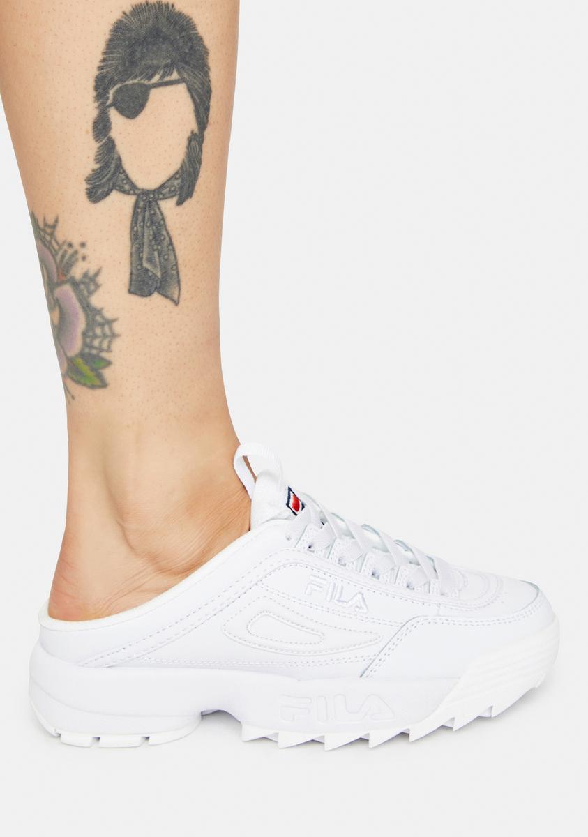 Fila disruptor mule sales