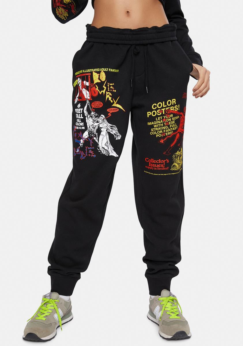 X Playdude Demon Be Gone Sweatpants BOW3RY,Specials : American Fashion Style Bags On Sale X Playdude Demon Be Gone Sweatpants BOW3RY,Specials : American Fashion Style Bags On Sale