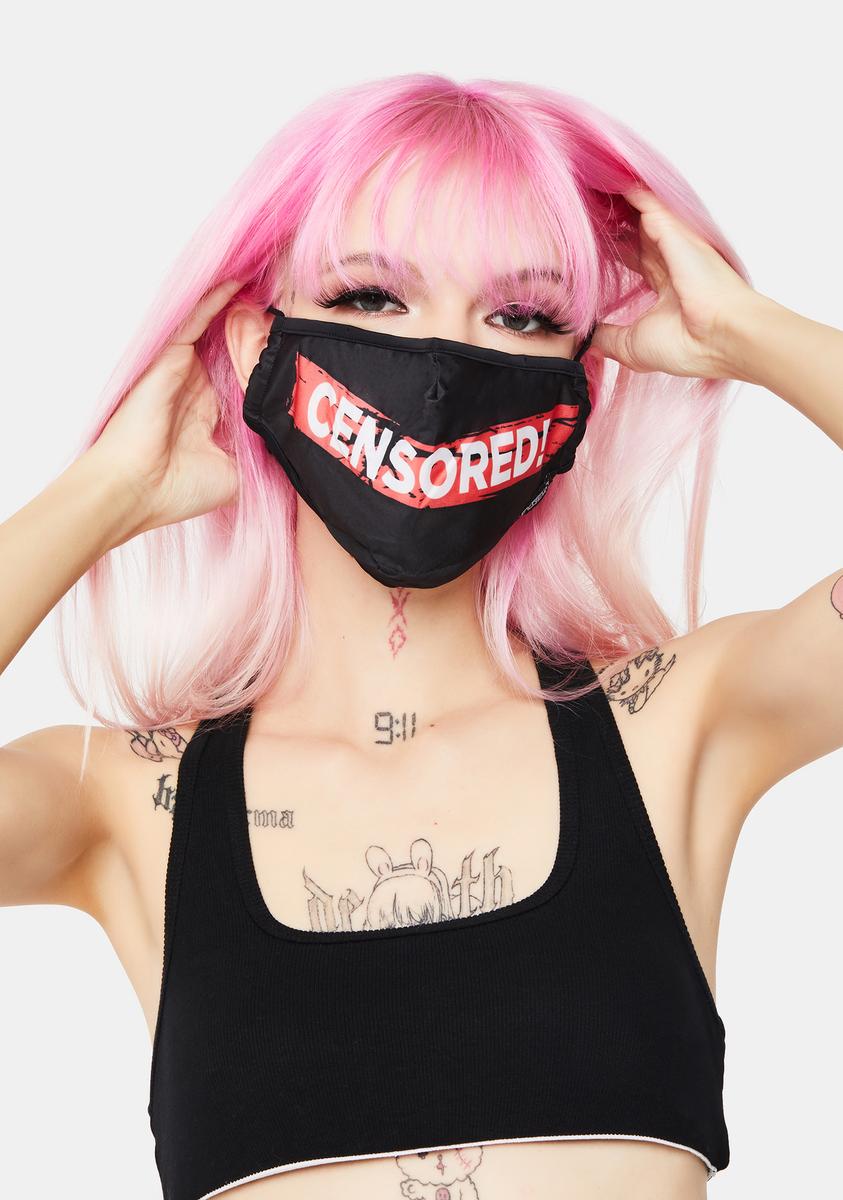 FYDELITY Censored Face Mask – Dolls Kill