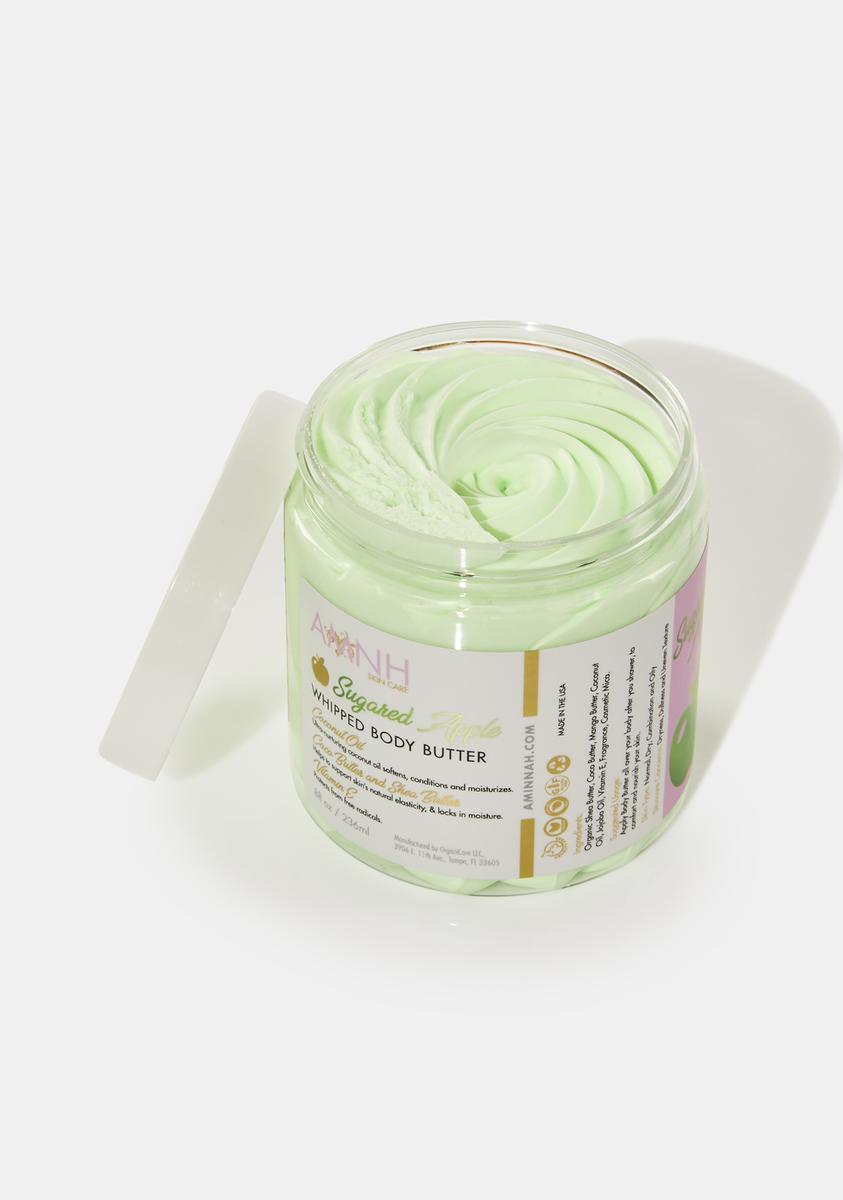 AMINNAH Whipped Apple Body Butter Lotion Green Dolls Kill