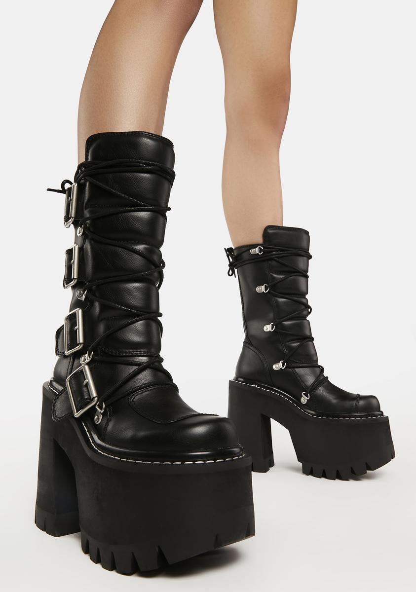Everywhere To Go Platform Boots