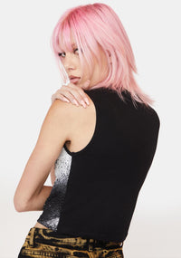 Retina Diamante Crop Tank