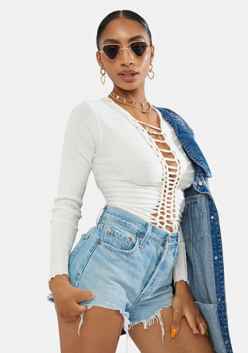 Frost Trouble´s Coming Lace Up Crop Top,Specials : American Fashion Style Bags On Sale Frost Trouble´s Coming Lace Up Crop Top,Specials : American Fashion Style Bags On Sale