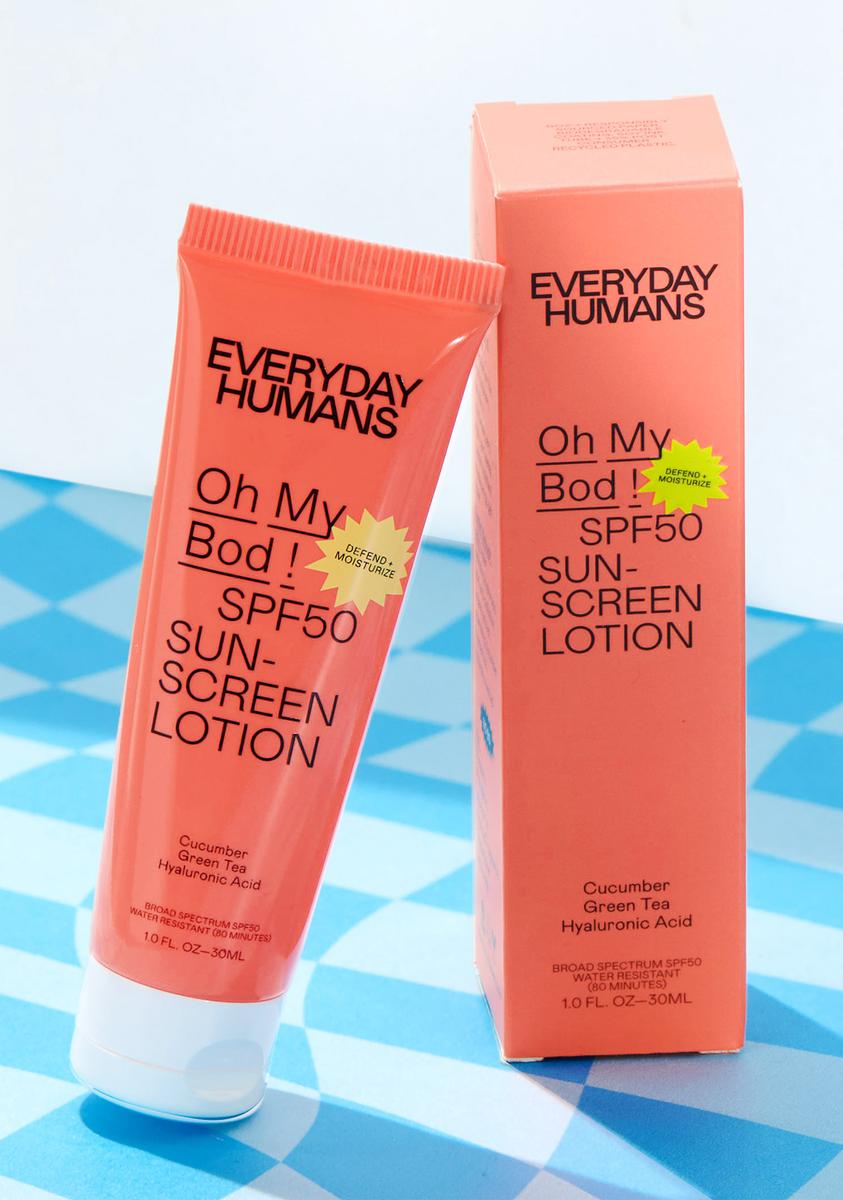 Oh My Bod! SPF50 1 Oz Body Sunscreen