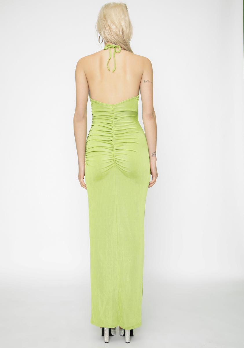 I AM GIA Green Halley Maxi Dress Dolls Kill I AM GIA Green Halley Maxi Dress Dolls Kill