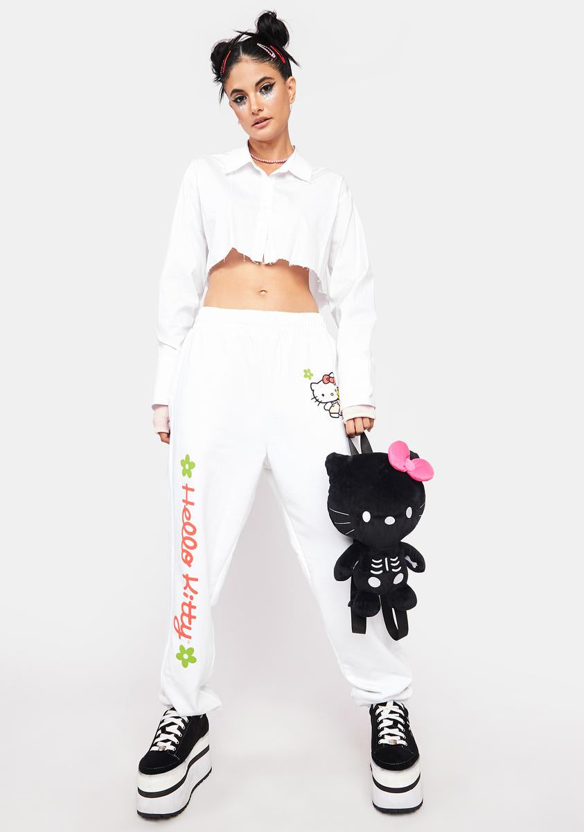 Hello Kitty Face Jogger Sweatpants