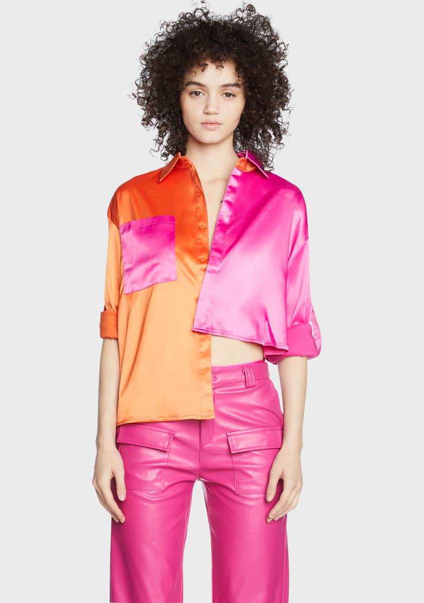 Sunset Grooves Colorblock Shirt,New Products : American Fashion Style Bags On Sale Sunset Grooves Colorblock Shirt,New Products : American Fashion Style Bags On Sale