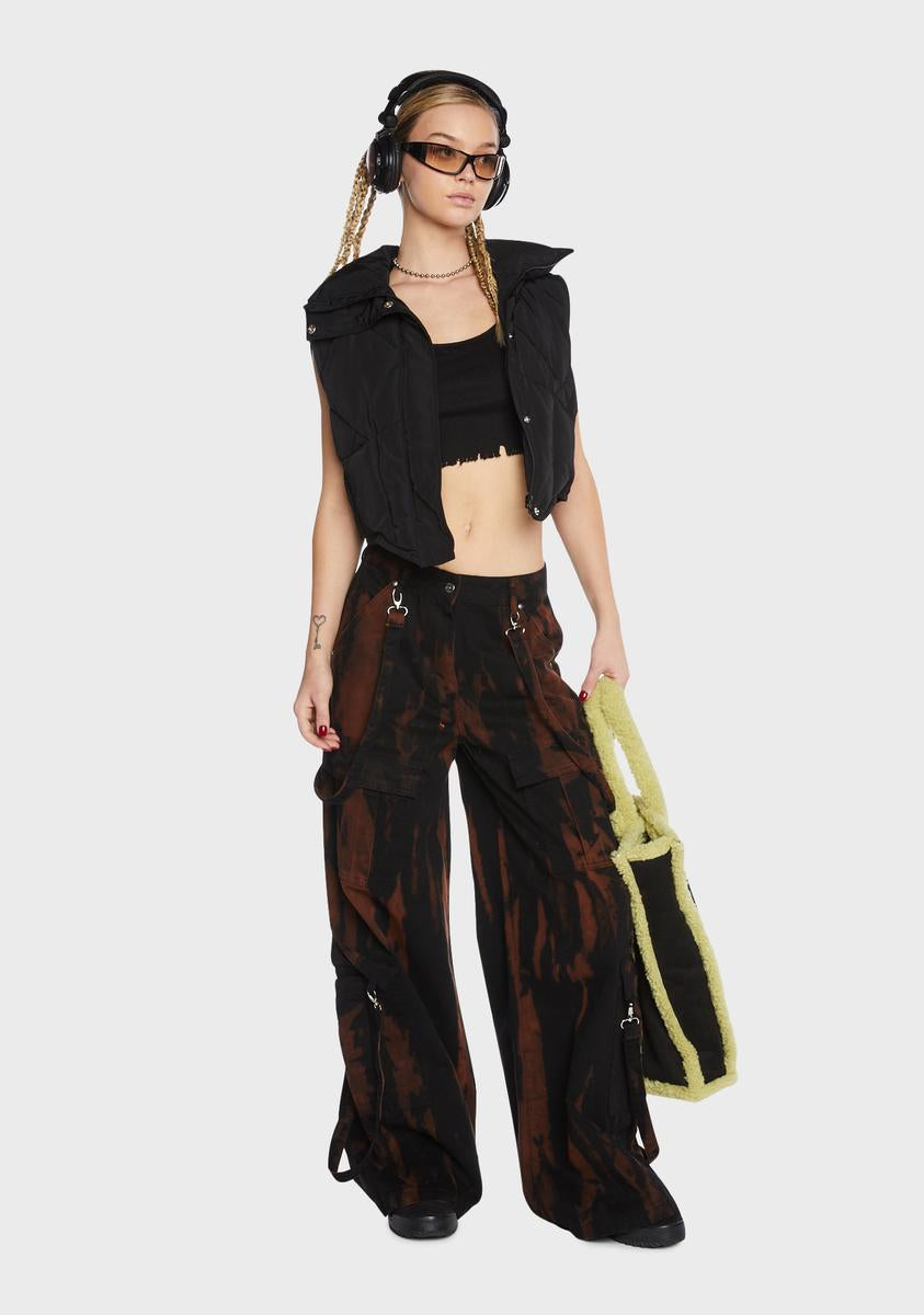 the-ragged-priest-tie-dye-cargo-pants-black-brown-dolls-kill