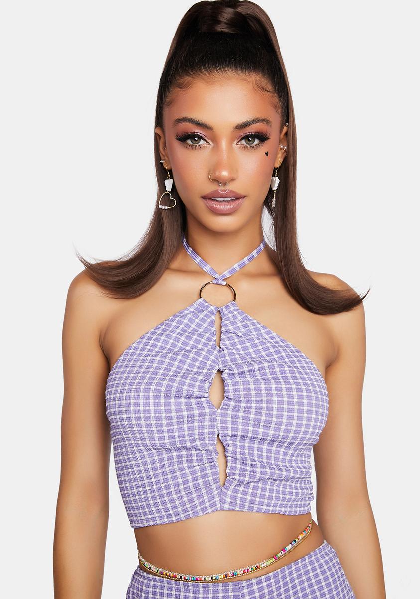 Grape Halter Crop Top Bailey Rose,Specials : American Fashion Style Bags On Sale Grape Halter Crop Top Bailey Rose,Specials : American Fashion Style Bags On Sale