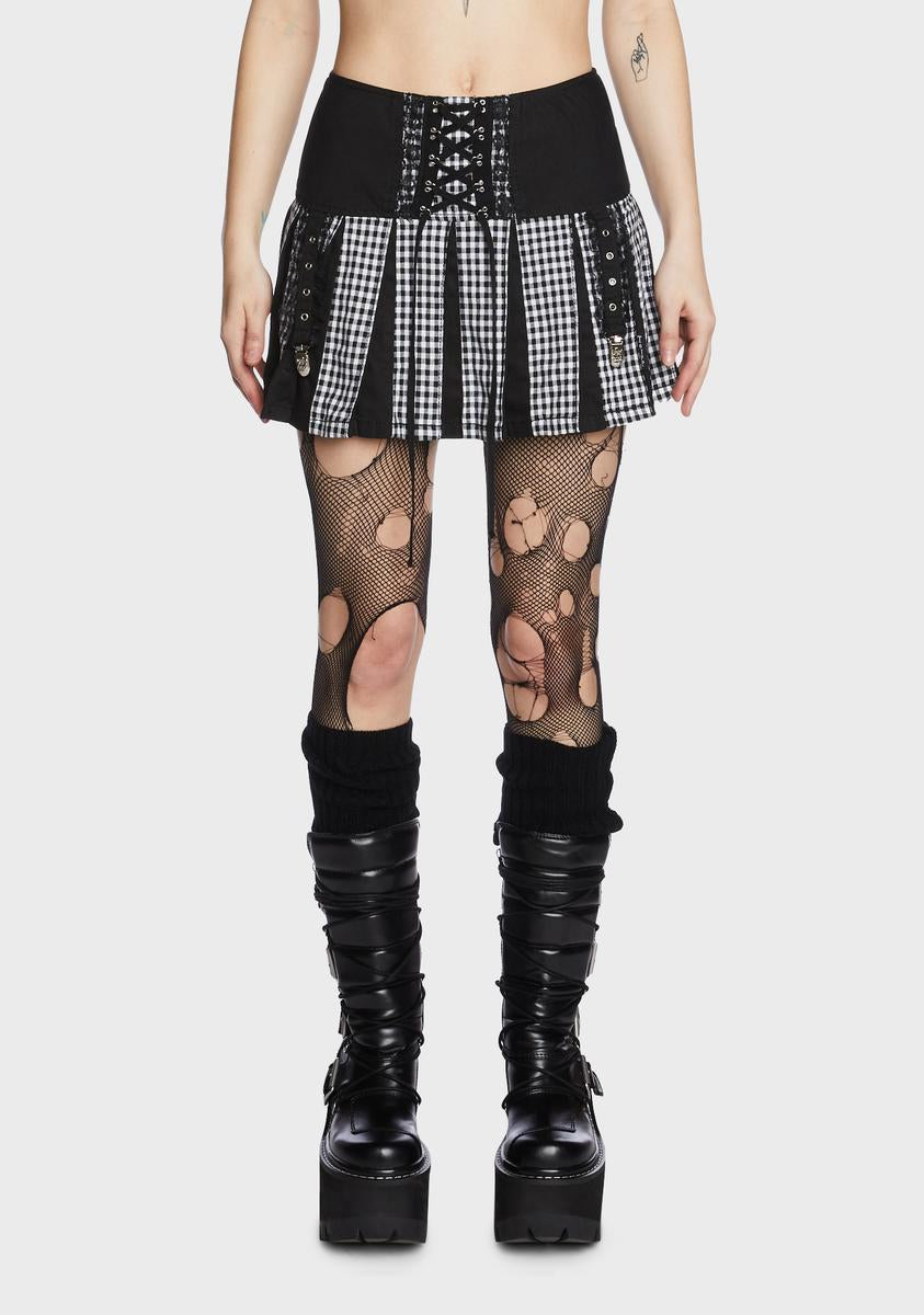 Black And White Pleated Garter Skirt Tripp NYC,New Products : American Fashion Style Bags On Sale Black And White Pleated Garter Skirt Tripp NYC,New Products : American Fashion Style Bags On Sale