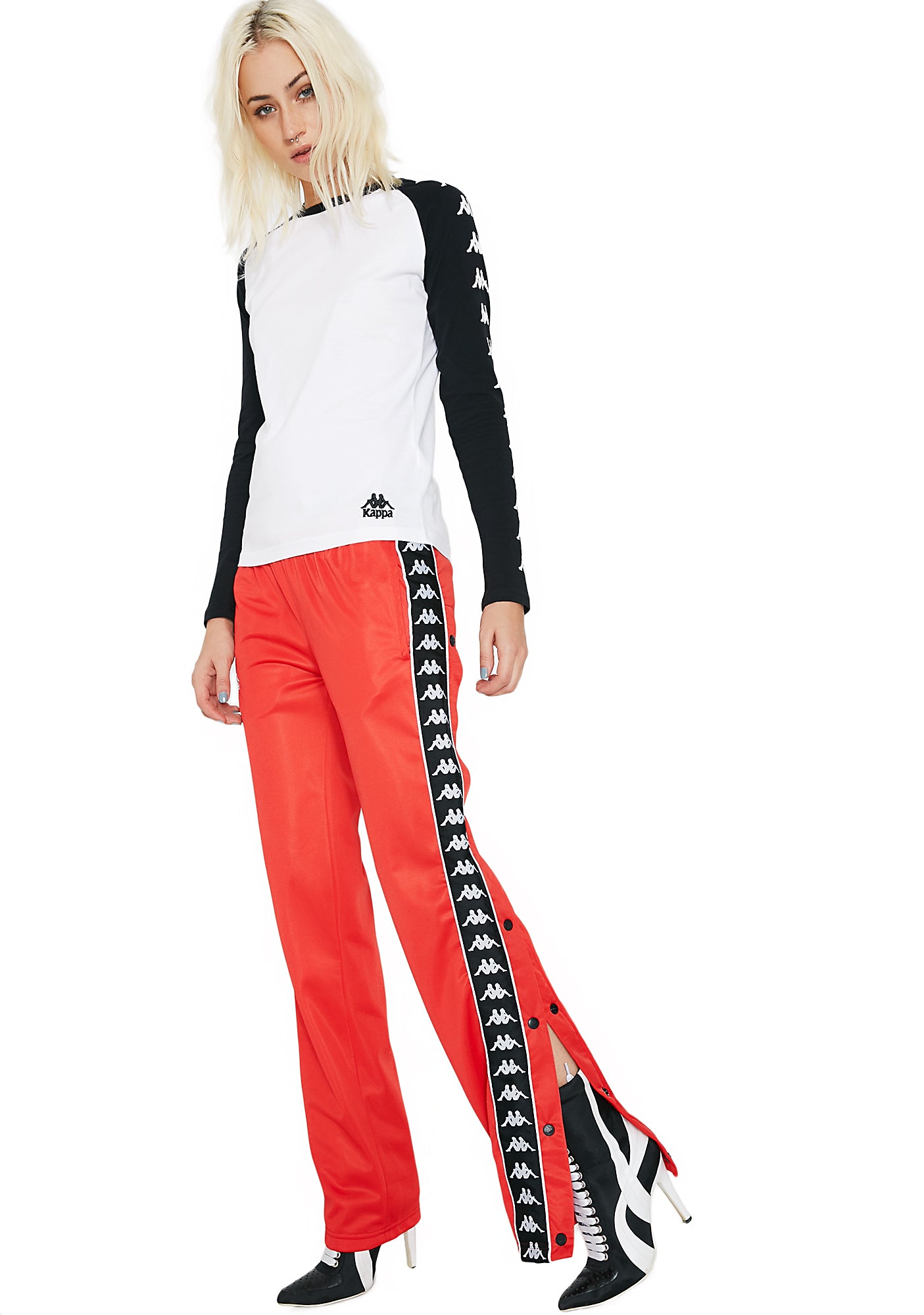 Hot Authentic Wise Track Pants – Dolls Kill