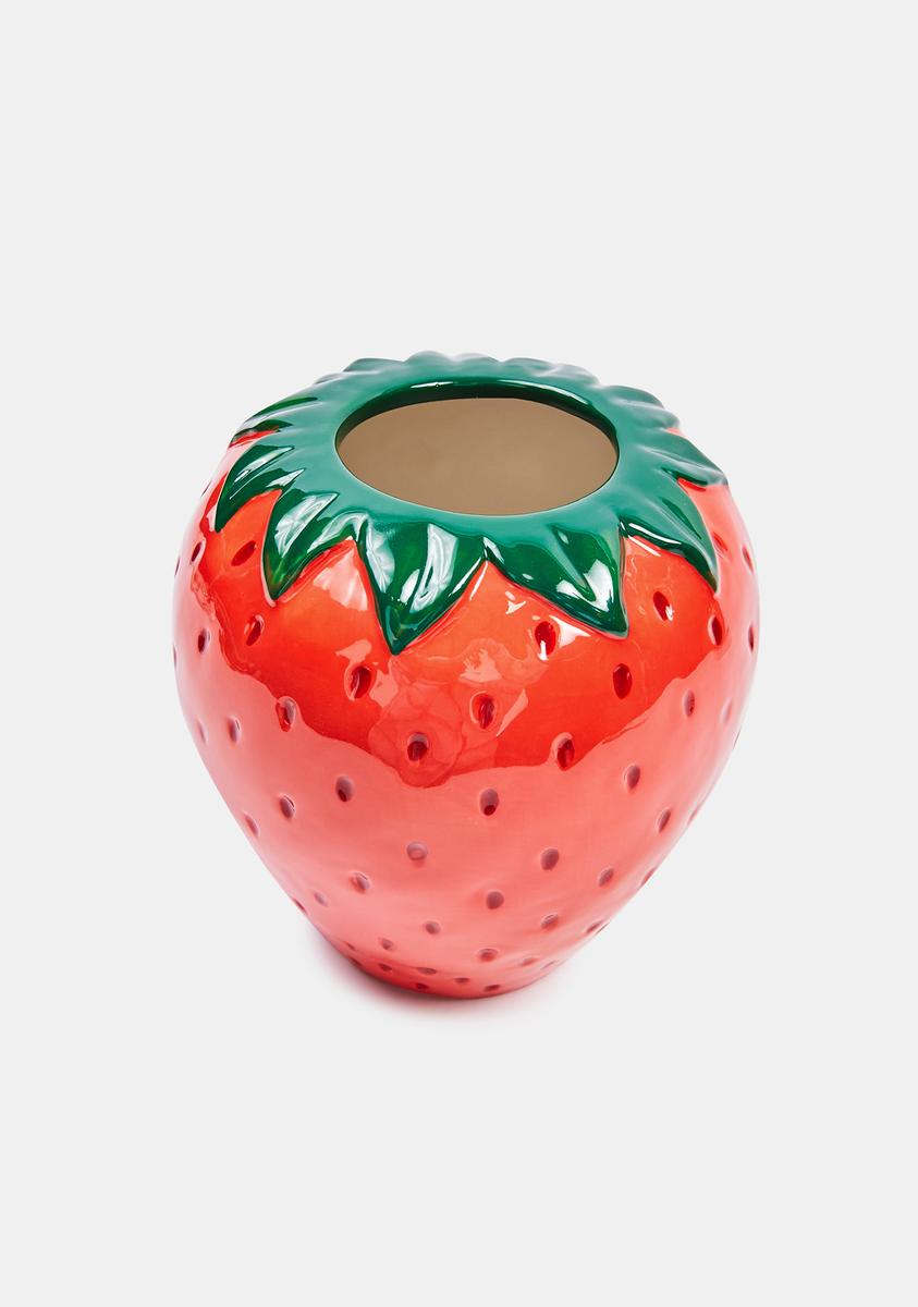 Strawberry Field Vase – Dolls Kill