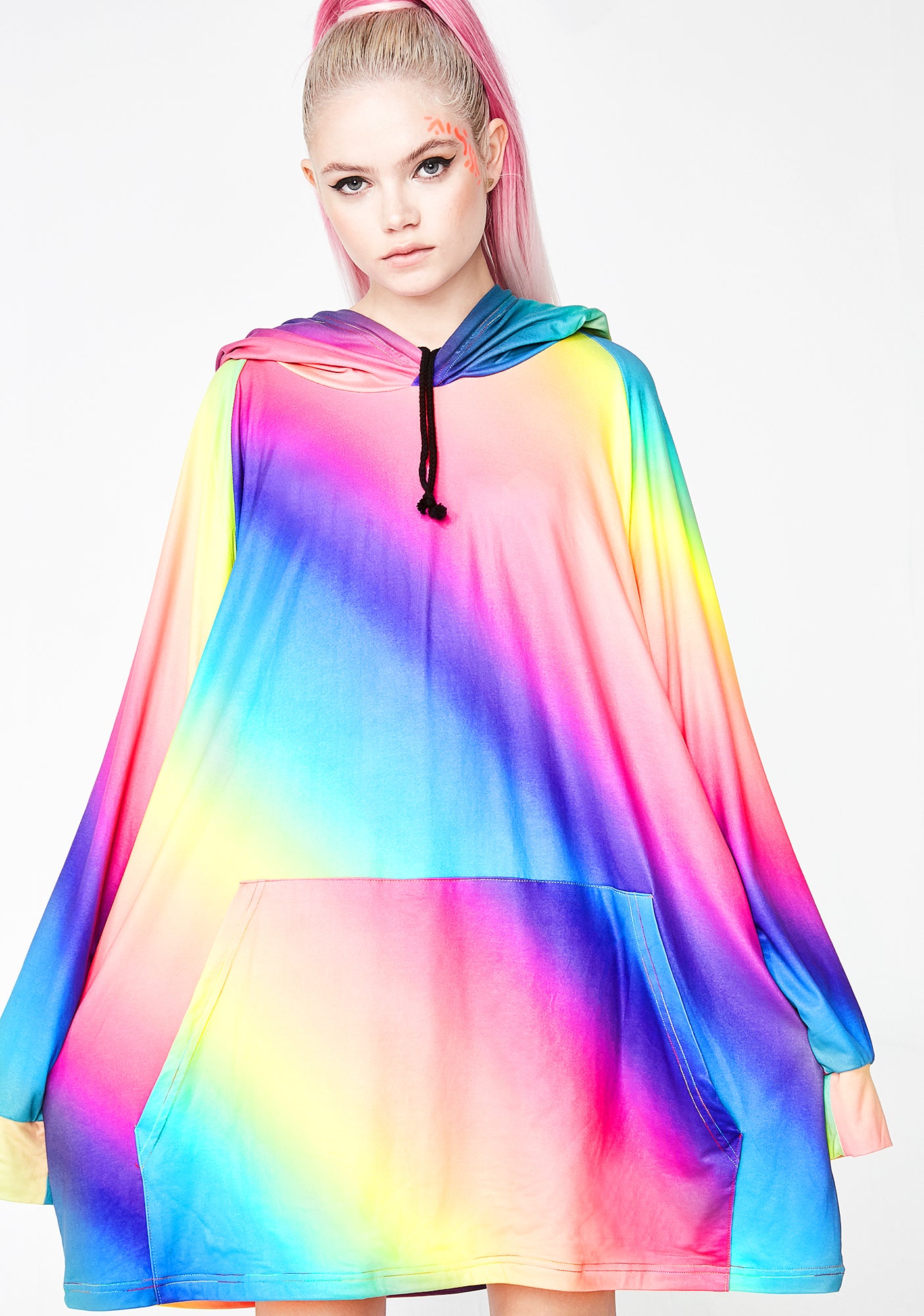 Rainbow Bright Unisex Hoodie – Dolls Kill