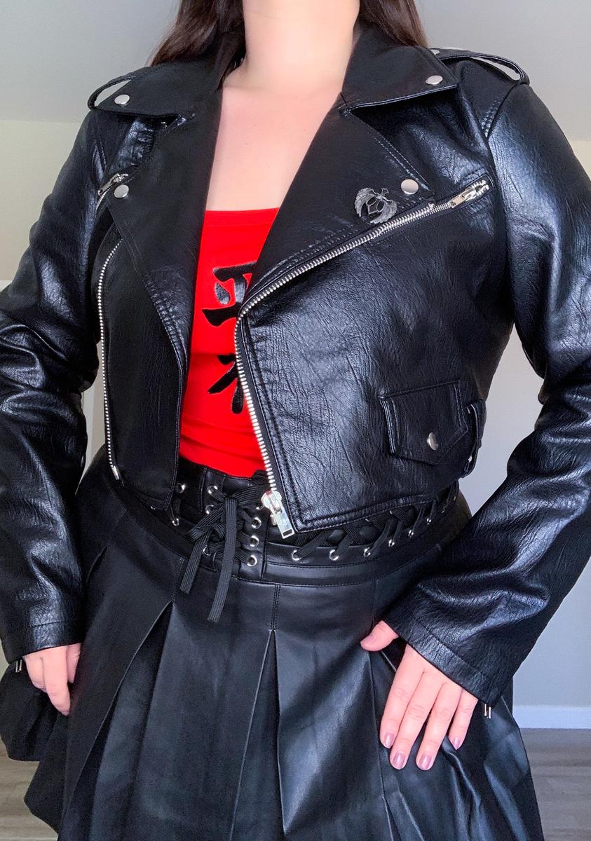 Plus Hell To Pay Moto Jacket Current Mood,New Products : American Fashion Style Bags On Sale
