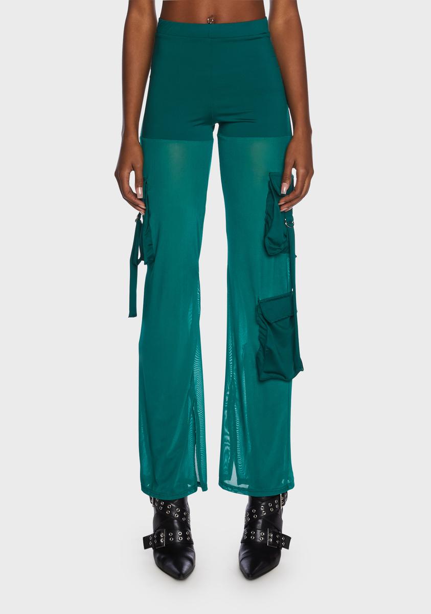 Forest Never The Same Mesh Cargo Pants,New Products : American Fashion Style Bags On Sale