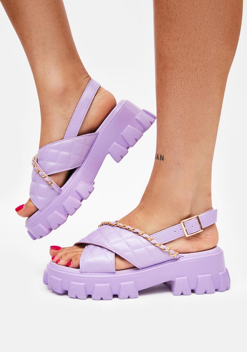 Gem Lie For U Quilted Platform Sandals,Specials : American Fashion Style Bags On Sale Gem Lie For U Quilted Platform Sandals,Specials : American Fashion Style Bags On Sale