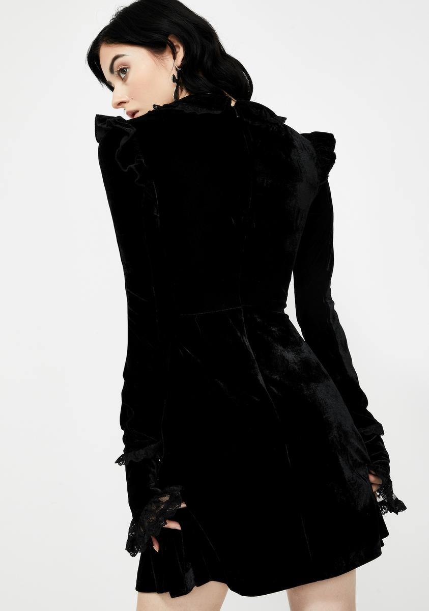 Fall From Grace Velvet Dress Fall From Grace Velvet Dress