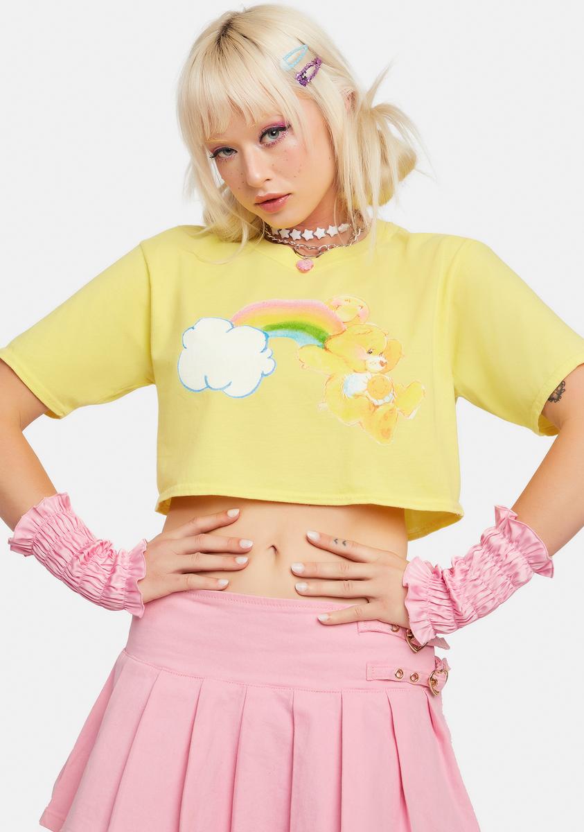 x Care Bears Funshine Crop Tee By Samii Ryan,Specials : American Fashion Style Bags On Sale