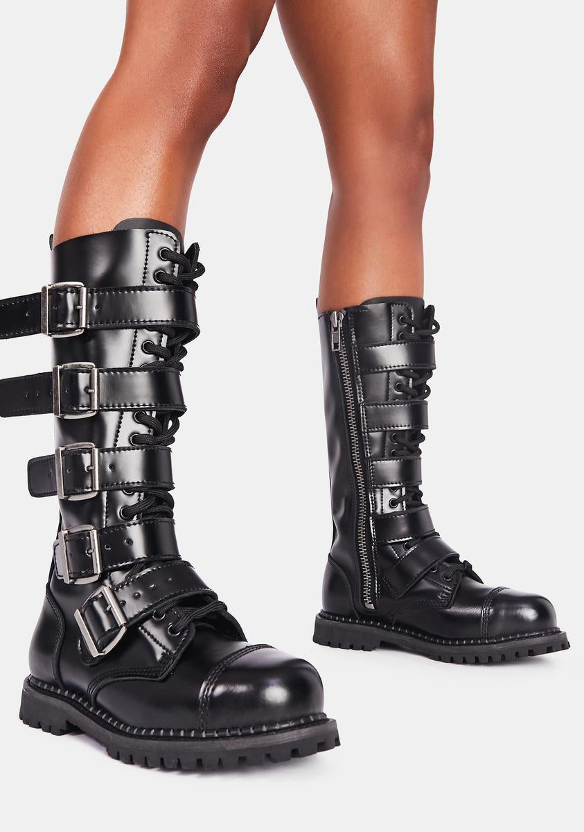 Riot Buckle Boots