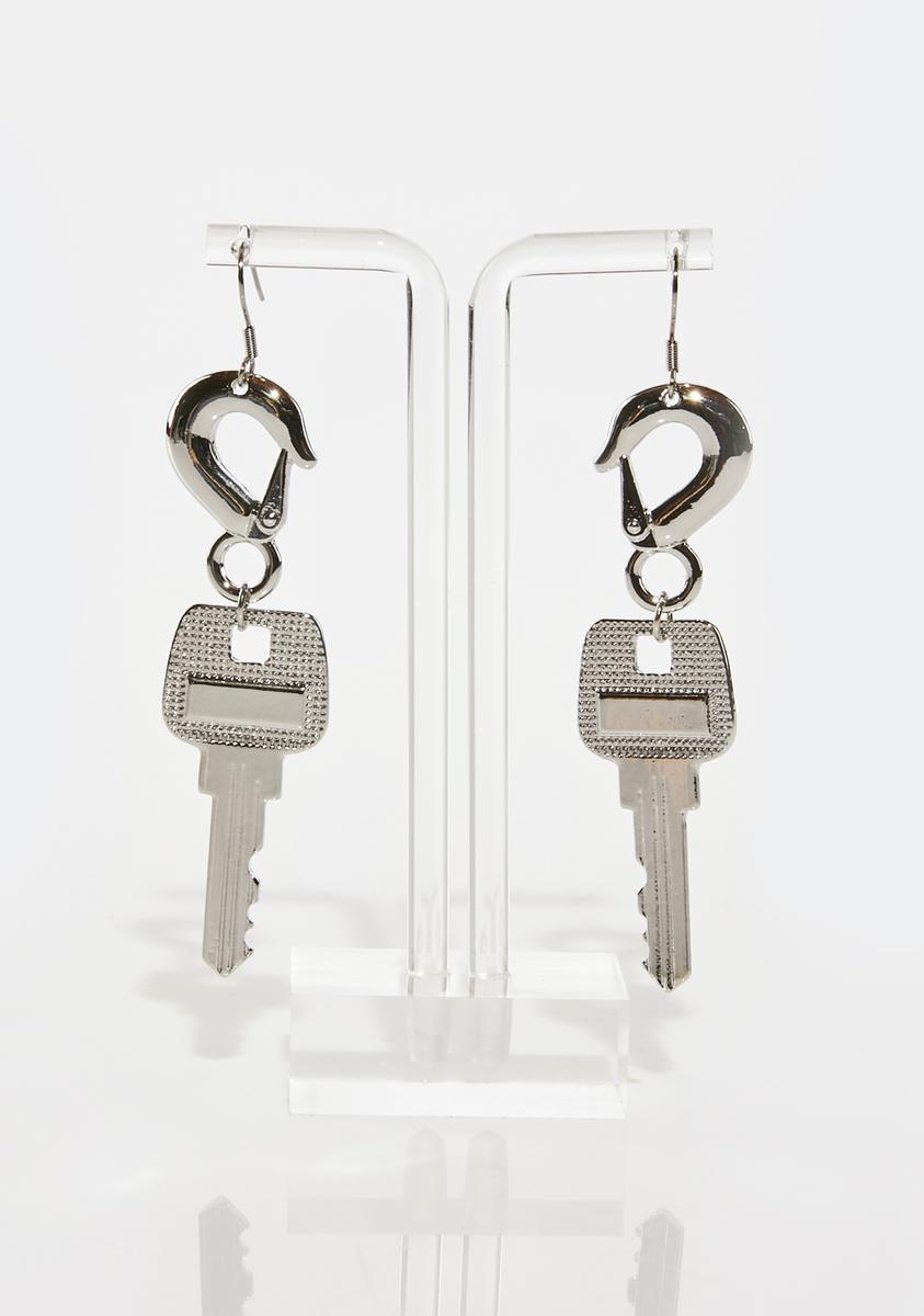 Lock Key Earrings Set – Aria Apparels