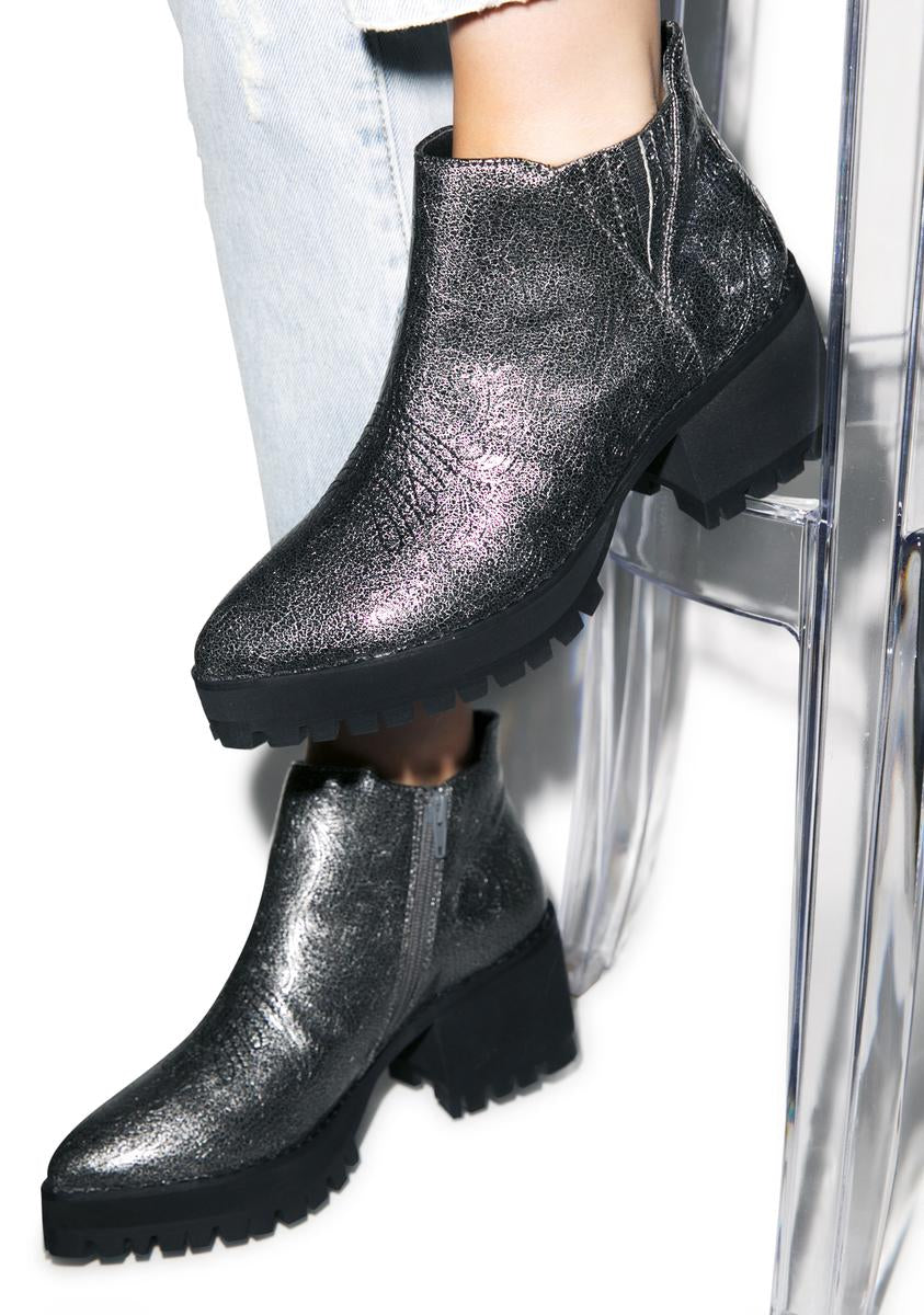 Metallic Wolf Boots Y.R.U.,New Products : American Fashion Style Bags On Sale