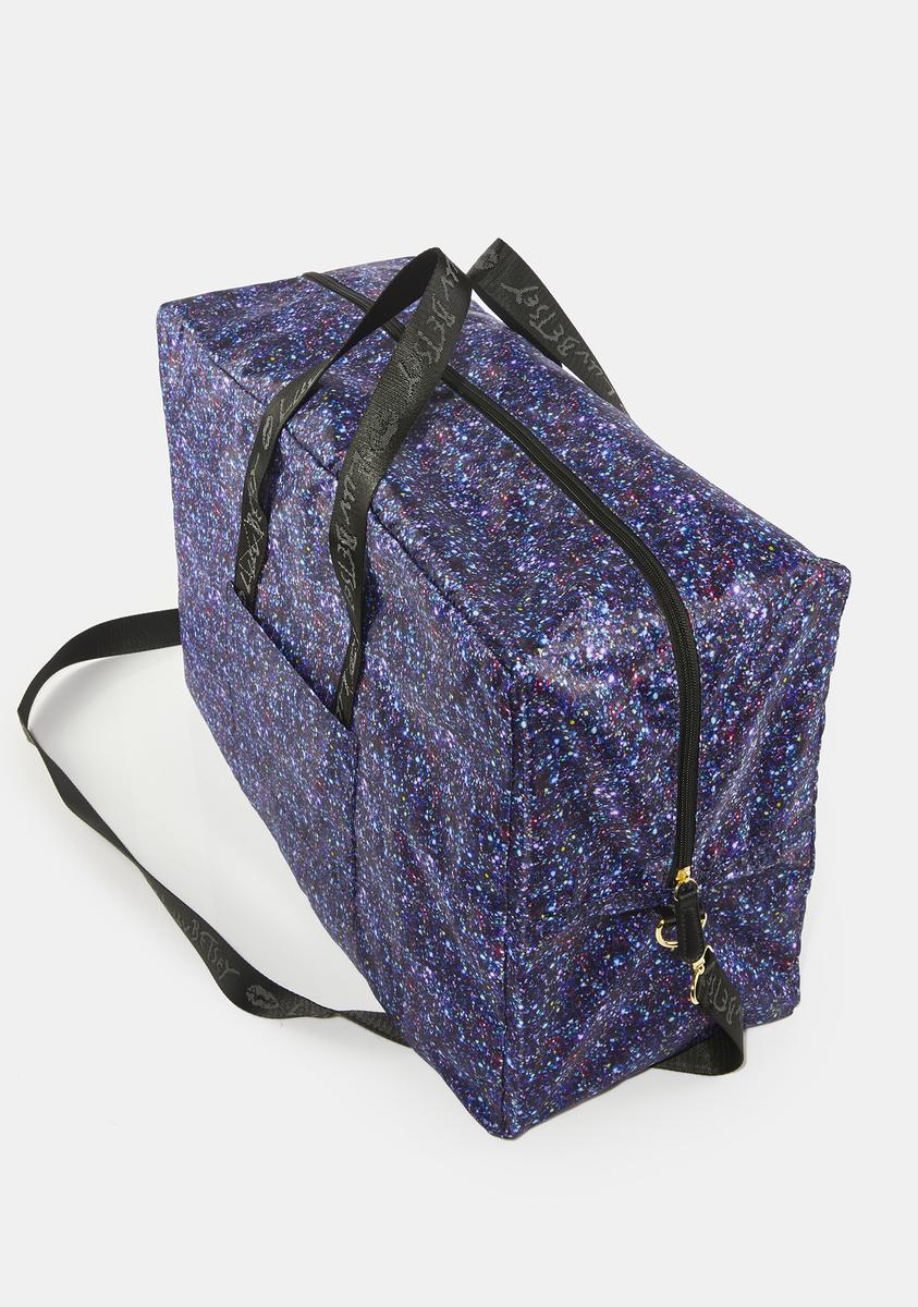 betsey johnson travel duffel bag Betsey Johnson Galaxy Print Weekender Travel Bag