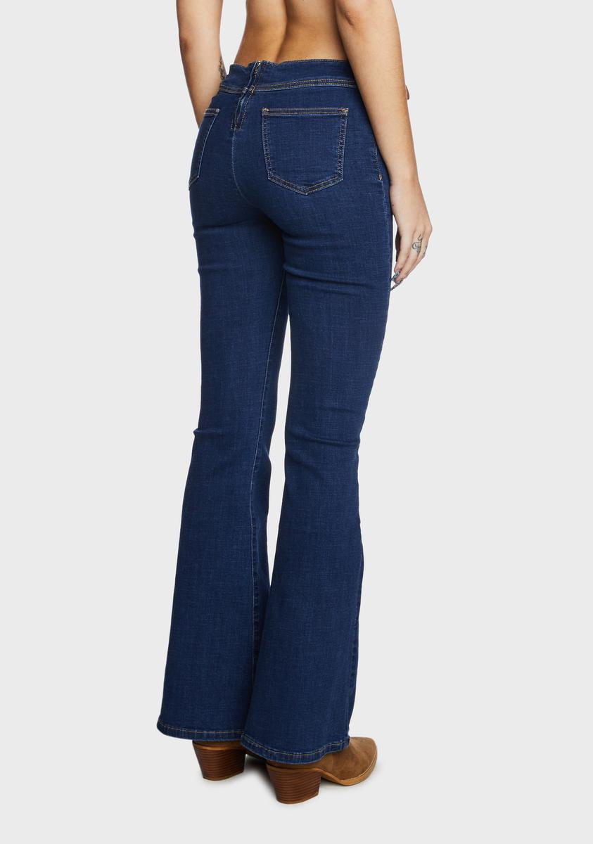 Whiskey Business Dauphinette Flare Jean