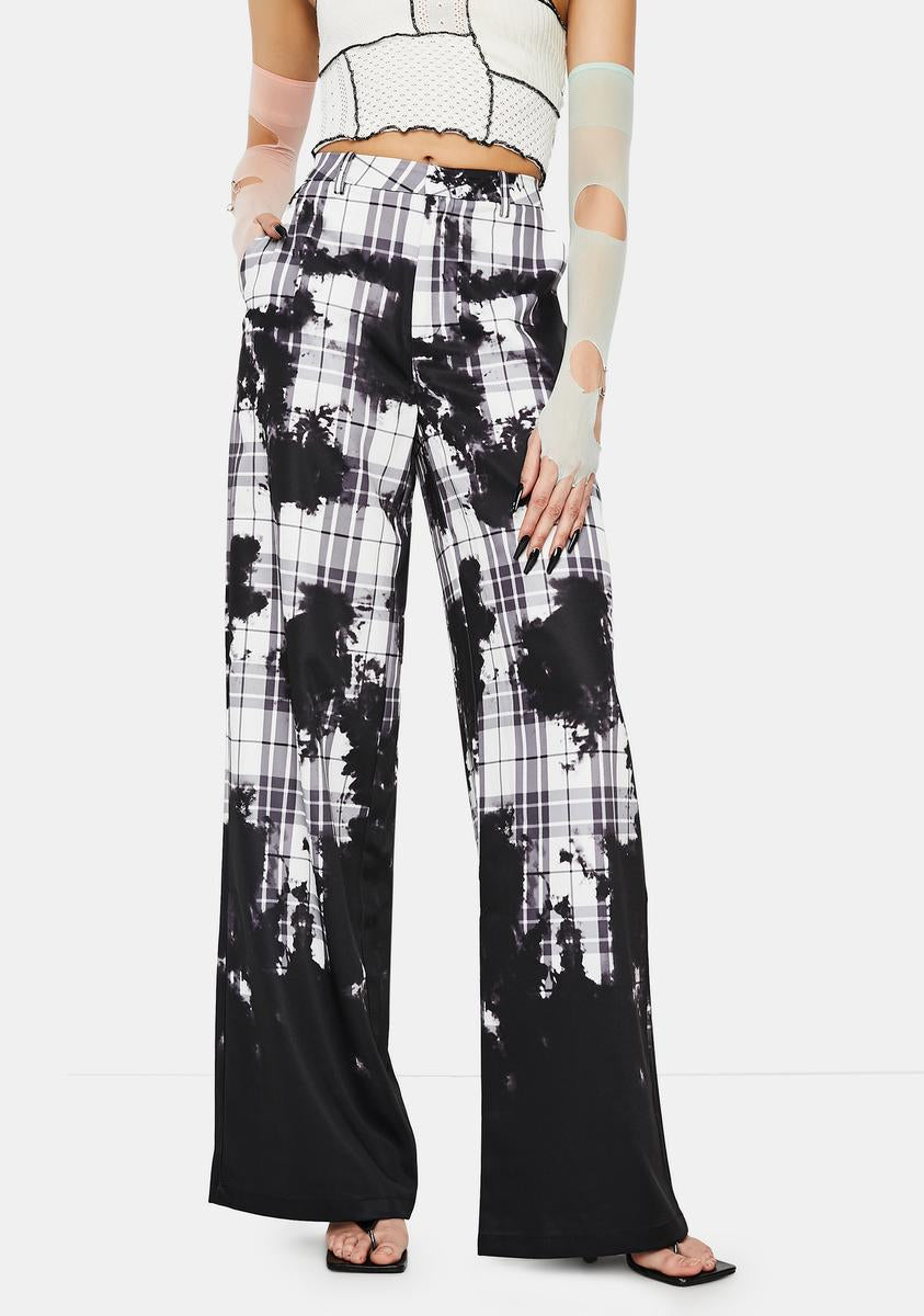 Bleach Check Relaxed Wide Leg Trousers Jaded London,All Products : American Fashion Style Bags On Sale Bleach Check Relaxed Wide Leg Trousers Jaded London,All Products : American Fashion Style Bags On Sale